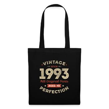 Vintage 1993 All Original Parts - Tote Bag - black - Front