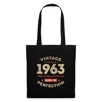 Vintage 1963 All Original Parts - Tote Bag - black - Front