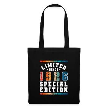 Limited Edition since 1926 Birthday Gift - Tote Bag - black - Front