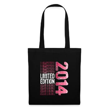 Limited Edition Since 2014 Birthday Vintage 2014 - Tote Bag - black - Front