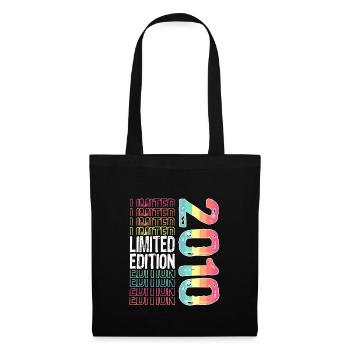 Limited Edition Since 2010 Birthday Vintage 2010 - Tote Bag - black - Front