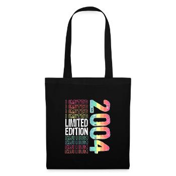 Edition limitée depuis 2004 Anniversaire Millésime 2004 - Sac en tissu - noir - Devant