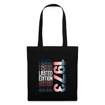 Edition limitée depuis 1973 Anniversaire Millésime 1973 - Sac en tissu - noir - Devant