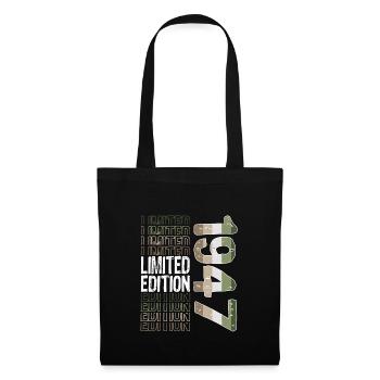 Limited Edition Since 1947 Birthday Vintage 1947 - Tote Bag - black - Front
