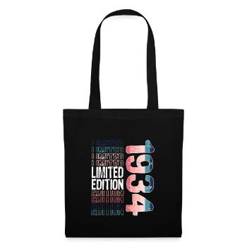 Edition Limitée Depuis 1934 Anniversaire Millésime 1934 - Sac en tissu - noir - Devant