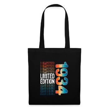 Edition Limitée Depuis 1934 Anniversaire Millésime 1934 - Sac en tissu - noir - Devant