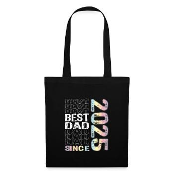Meilleur papa du monde depuis la fête des pères 2025 - Sac en tissu - noir - Devant