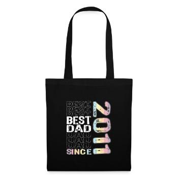 Best dad in the world since 2011 Father's Day - Tote Bag - black - Front