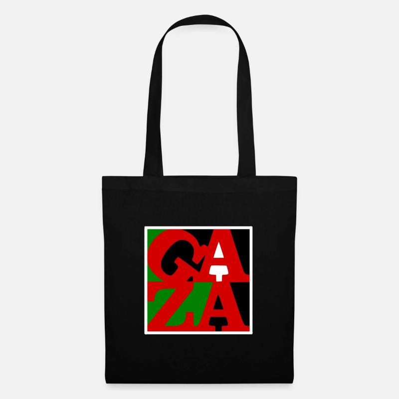 Gaza - Stoffbeutel - Schwarz