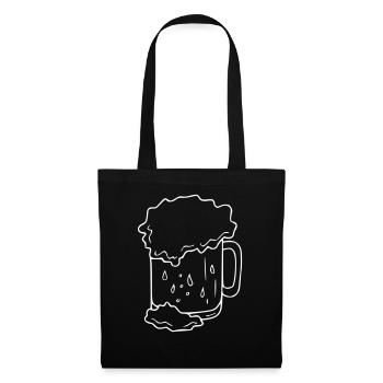 Beer Drawing Party Celebrate White - Tote Bag - black - Front