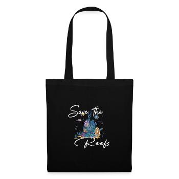 SAUVEZ LES RÉCIFS - Sac en tissu - noir - Devant