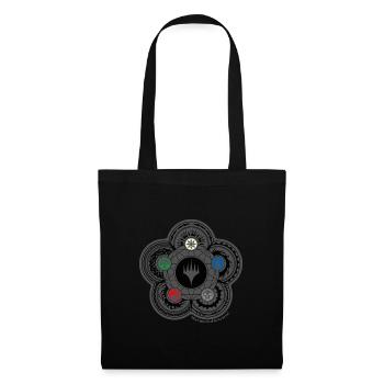 Magic: The Gathering The Five Symbols Of Magic - Tote Bag - black - Front