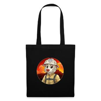 Fire Brigade Sheep - Tote Bag - black - Front