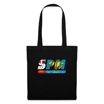 SPM flag flag Saint Pierre and Miquelon Island - Tote Bag - black - Front