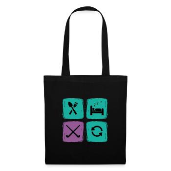Hockey Field Hockey Perfect Hockey Day - Tote Bag - black - Front