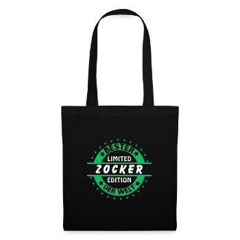 Best gambler in the world - Tote Bag - black - Front