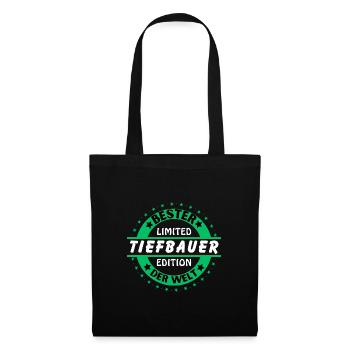 Meilleur ingénieur civil au monde - Sac en tissu - noir - Devant