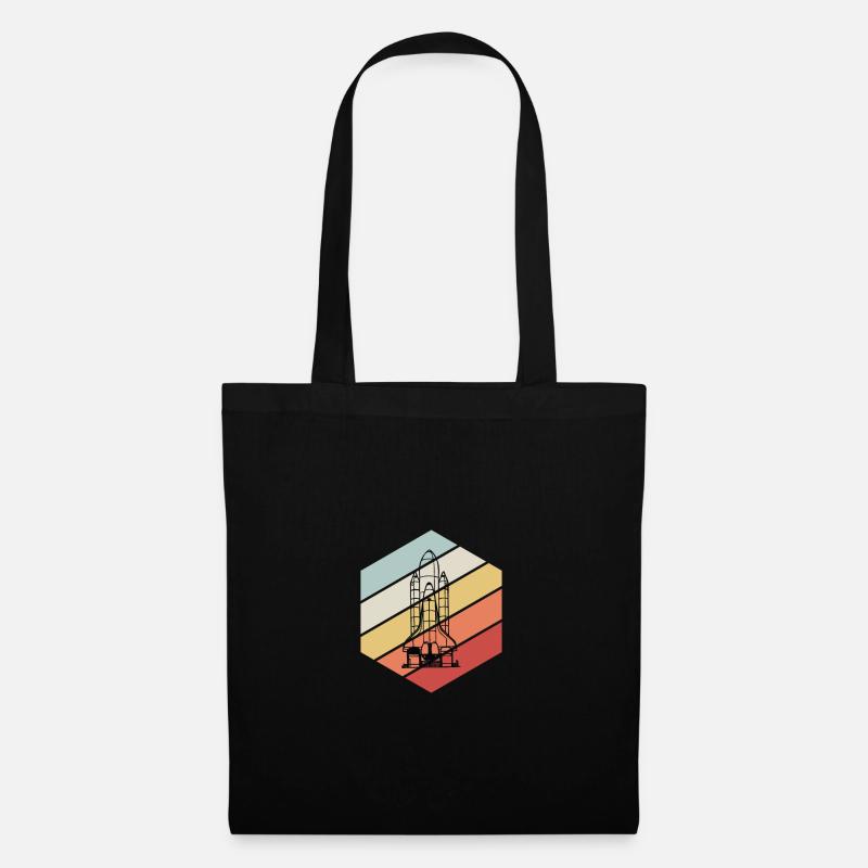 Space Shuttle - Space, All, Space - Borsa di stoffa - nero