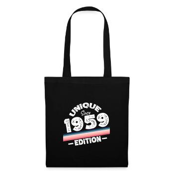 Unique Since 1959 Edition Birthday Vintage 1959 - Tote Bag - black - Front