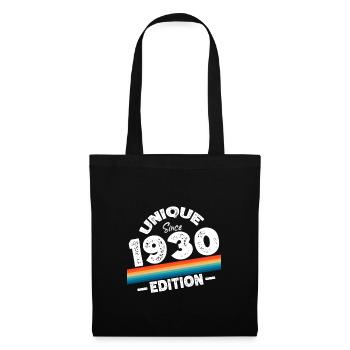 Unique depuis les années 1930 édition anniversaire Vintage des années 1930 - Sac en tissu - noir - Devant