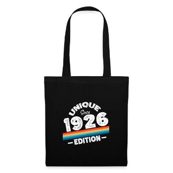 Unique Since 1926 Edition Birthday Vintage 1926 - Tote Bag - black - Front