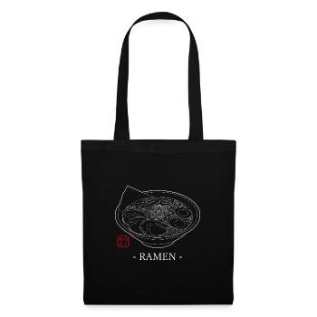 Ramen - Stoffbeutel - Schwarz - Vorne