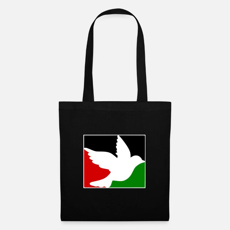 Free palestine - Stoffbeutel - Schwarz