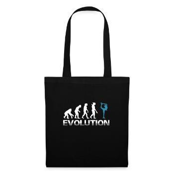 Evolution Figure Skating Ice - Stoffbeutel - Schwarz - Vorne