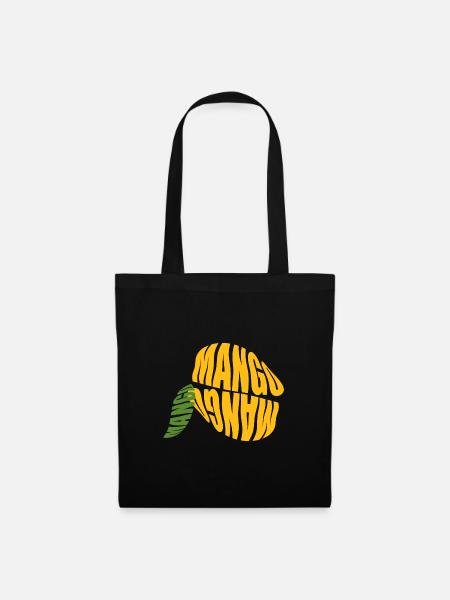 Mango - Stoffbeutel - Schwarz