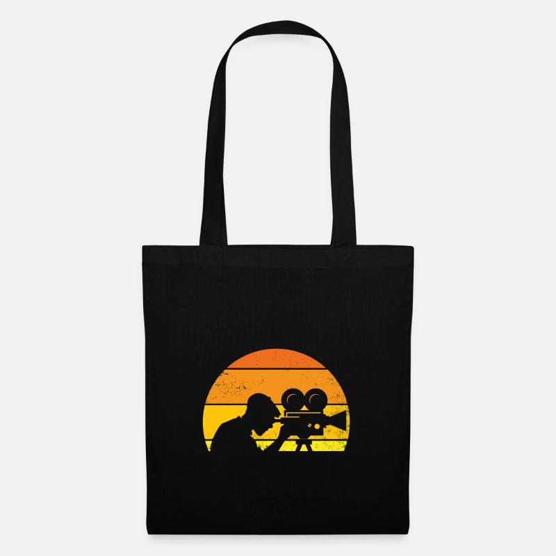 CINEMA ursprüngliche Geschenkidee für Cinephile - Stoffbeutel - Schwarz