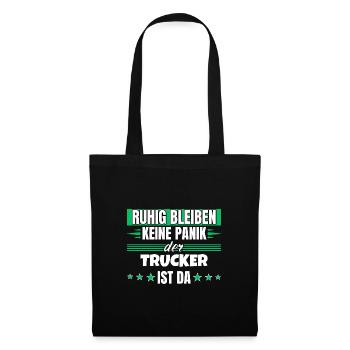 Ruhig bleiben ich bin Ruhig bleiben ich bin - Stoffbeutel - Schwarz - Vorne