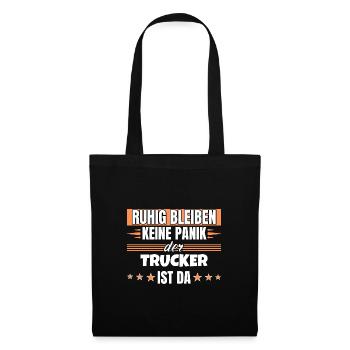 Ruhig bleiben ich bin Ruhig bleiben ich bin - Stoffbeutel - Schwarz - Vorne