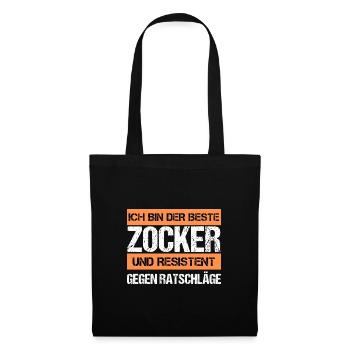 Resistant gambler - Tote Bag - black - Front