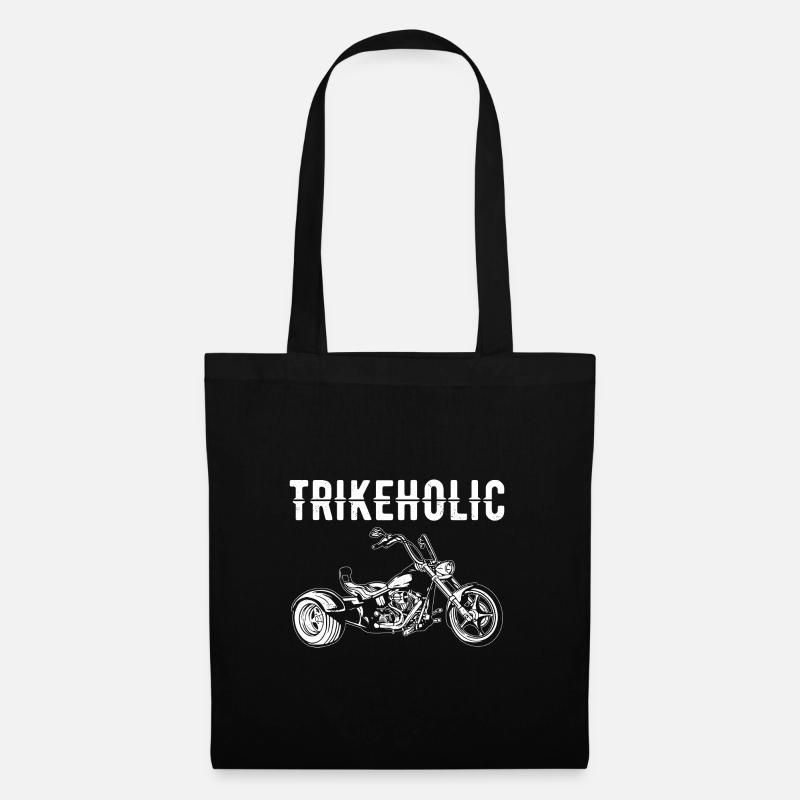 Trikeholic - Trike Triker Trikes - Stoffbeutel - Schwarz