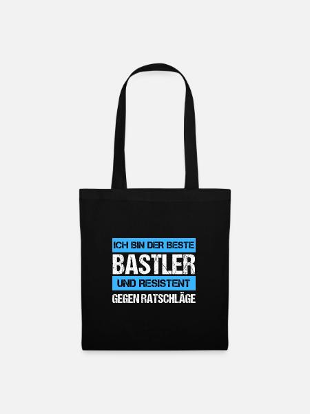 Resistenter Bastler - Stoffbeutel - Schwarz
