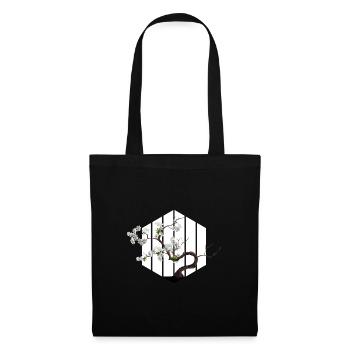 BONSAI Yamadori Japanese Cherry Bonsai Master - Tote Bag - black - Front