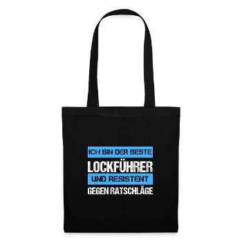 Guide de leurre résistant - Sac en tissu - noir - Devant
