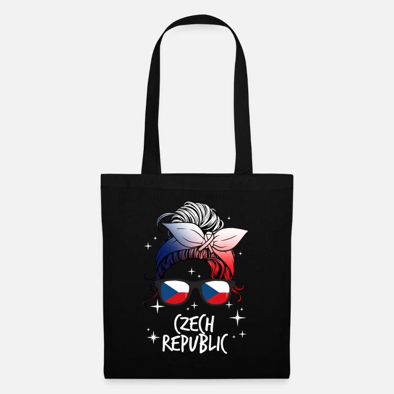 Czech Republic - Tote Bag - black