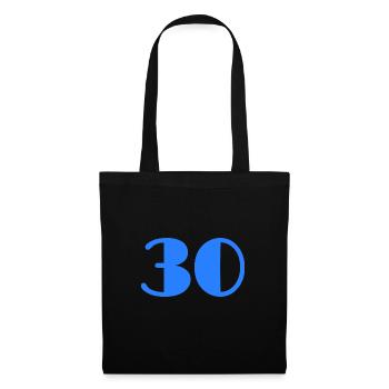 30 YEARS. 30. 30th ANNIVERSARY. 30 YEARS ANNIVERSARY - Tote Bag - black - Front