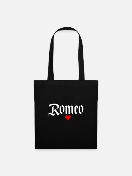 Romeo - Stoffbeutel - Schwarz