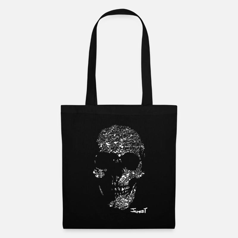 Skull - Tote Bag - black