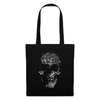 Skull - Tote Bag - black - Front