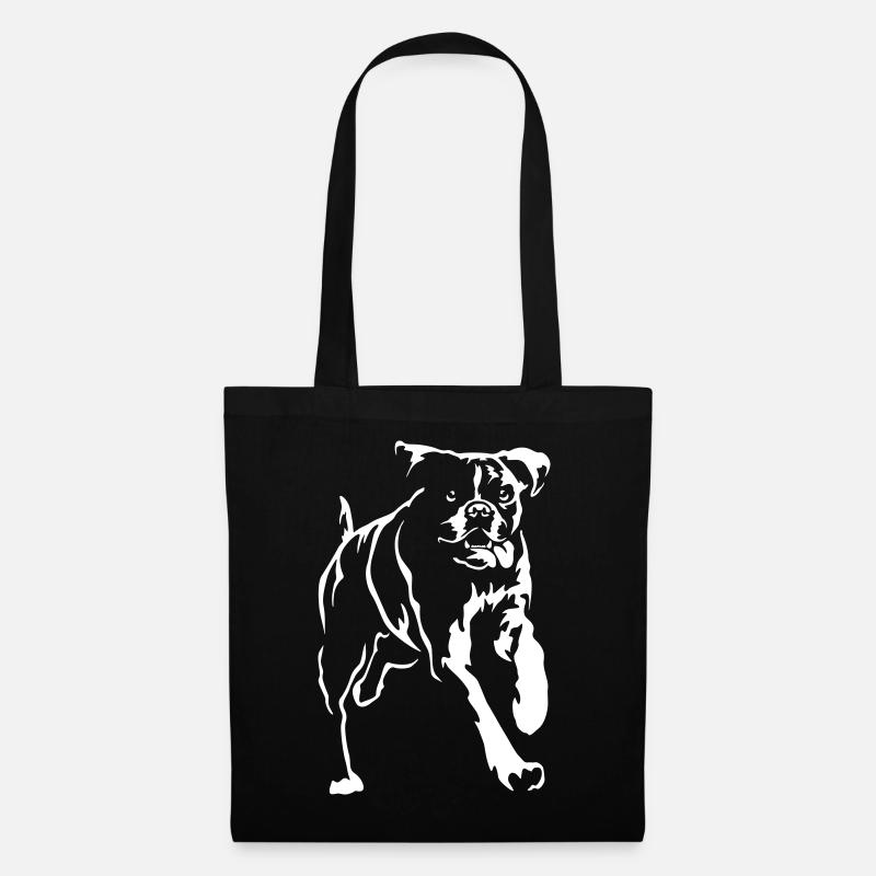 Boxer "Black Edition" - Stoffbeutel - Schwarz