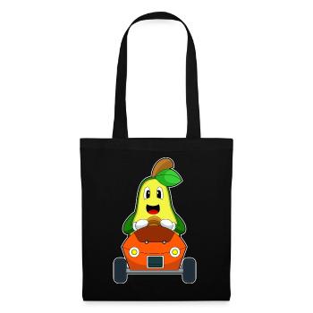 Avocado Car - Tote Bag - black - Front