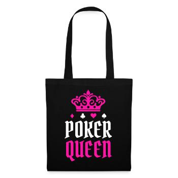 Casino Poker Poker Tour Joueur Professionnel Reine - Sac en tissu - noir - Devant