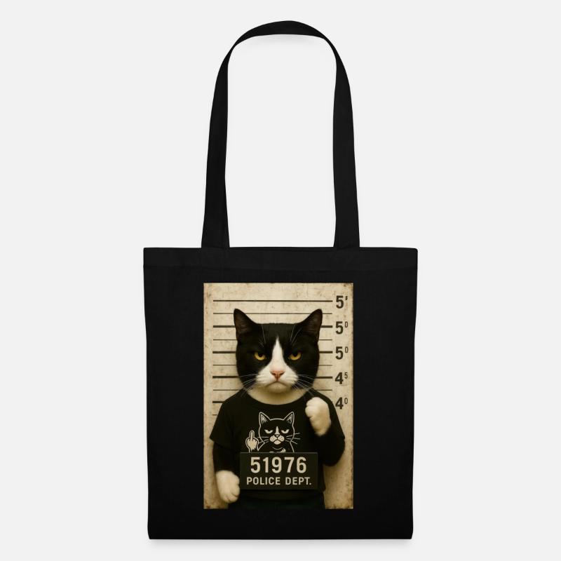 Jailcat - Stoffbeutel - Schwarz