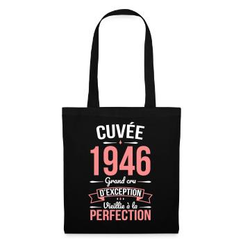 1946 Cuvée – Aged to Perfection - Tote Bag - black - Front
