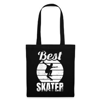Bester Skater - Stoffbeutel - Schwarz - Vorne