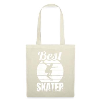 Bester Skater - Stoffbeutel - Natur - Vorne