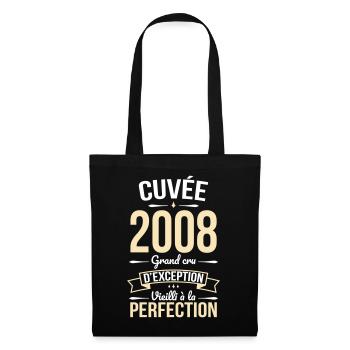 2008 – Aged to perfection - Tote Bag - black - Front